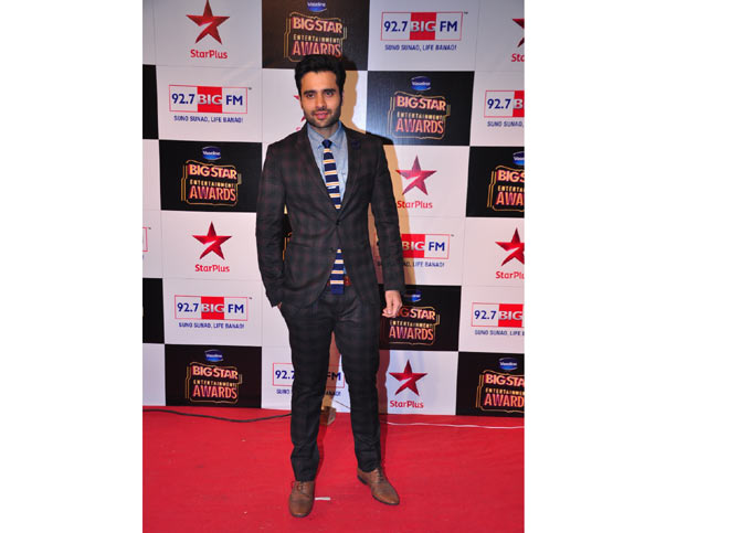 Jackyy Bhagnani at the BIG Star Entertainment Awards