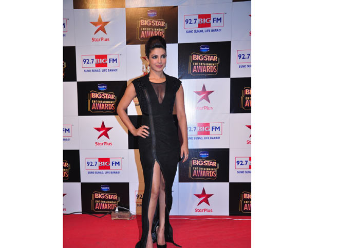 Priyanka Chopra at the BIG Star Entertainment Awards